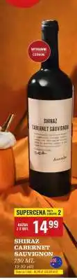 Biedronka SHIRAZ CABERNET SAUVIGNON 750 ML oferta
