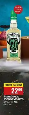 Biedronka ŻUBRÓWKA ICONIC MOJITO oferta