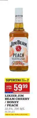 Biedronka LIKIER JIM BEAM CHERRY / HONEY / PEACH oferta