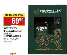 Biedronka WHISKEY TULLAMORE D.E.W. + SZKLANKA oferta