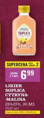 Biedronka LIKIER SOPLICA CYTRYNA-MALINA oferta