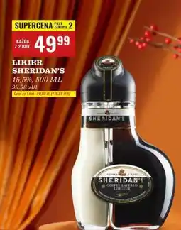 Biedronka Likier Sheridan’s oferta