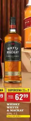 Biedronka WHISKY WHYTE & MACKAY oferta