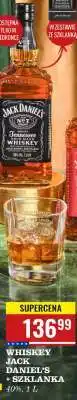 Biedronka WHISKEY JACK DANIEL'S + SZKLANKA oferta