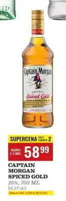 Biedronka Captain Morgan Spiced Gold oferta