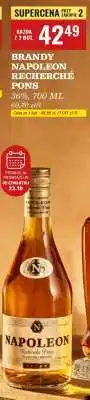 Biedronka BRANDY NAPOLEON RECHERCHÉ PONS oferta