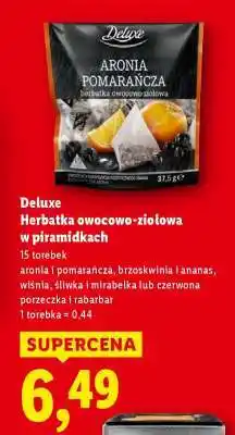 Lidl Deluxe Herbatka owocowo-ziołowa w piramidkach oferta