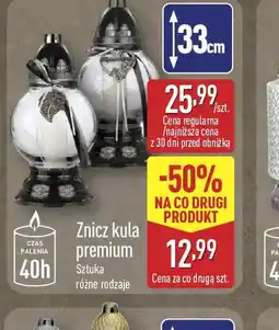 ALDI Znicz kula premium oferta