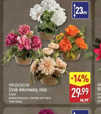 ALDI Stroik dekorowany, misa oferta