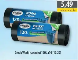 DUO-TES Grosik worki na śmieci 120l oferta