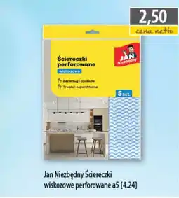 DUO-TES Jan niezbędny ściereczki wiskozowe perforowane a5 oferta