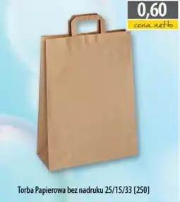 DUO-TES Torba Papierowa bez nadruku 25/15/33 oferta