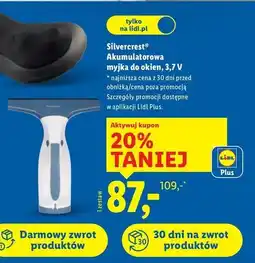 Lidl Myjka akumulatorowa do okien 3.7v Silvercrest oferta