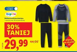 Lidl Bielizna termiczna Lupilu oferta
