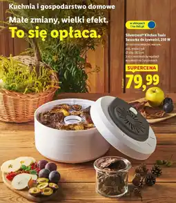 Lidl Suszarka do żywności 250 w Silvercrest oferta