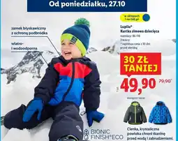 Lidl Kurtka dziecięca 86-116 Lupilu oferta