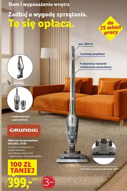 Lidl Odkurzacz vch 9832 120w Grundig oferta