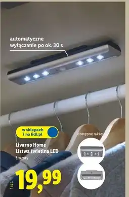 Lidl Listwa świetlna led Livarno Home oferta
