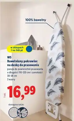 Lidl Pokrowiec na deskę do prasowania W5 oferta