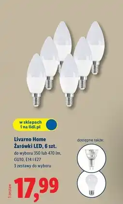 Lidl Żarówki led e27 Livarno Home oferta