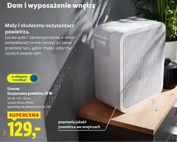 Lidl Oczyszczacz powietrza 19 w Livarno oferta