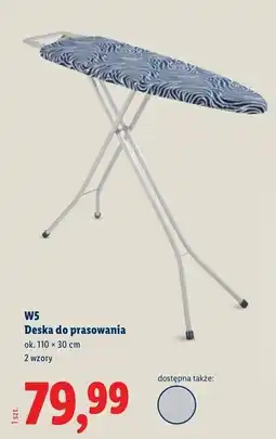 Lidl Deska do prasowania 110 x 30 cm W5 oferta