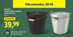 Lidl Wiadro na popiół z pokrywką 15 l Parkside oferta