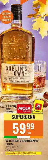 Biedronka Whisky Dublin's Own oferta