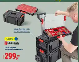 Lidl Zestaw skrzyń pro cart + walizka Qbrick System oferta