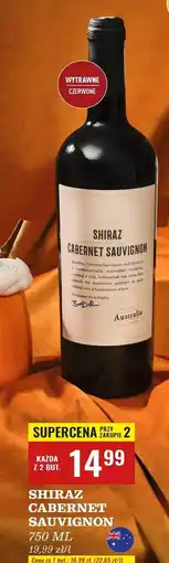Biedronka Wino Shiraz Cabernet Sauvignon Australia oferta