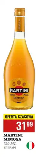 Biedronka Wino mimosa Martini oferta