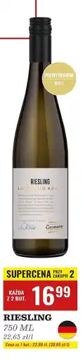 Biedronka Wino Landwein Rhein Riesling oferta