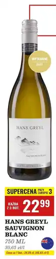 Biedronka Wino Hans Greyl Sauvignon Blanc Dry oferta