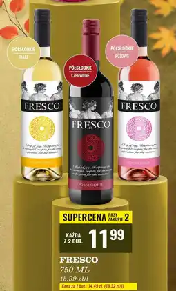 Biedronka Wino Fresco Semi Sweet oferta