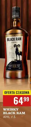 Biedronka Whisky Black Ram Premium Blended oferta
