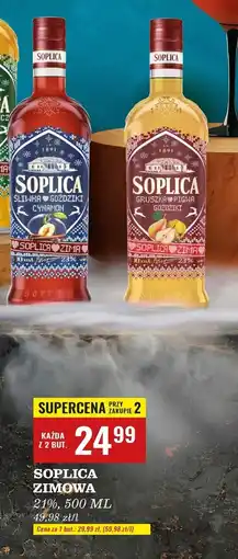 Biedronka Likier śliwka goździki i cynamon 25% Soplica oferta