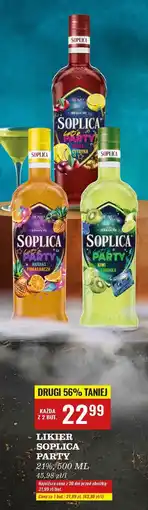 Biedronka Wódka kiwi limonka Soplica oferta
