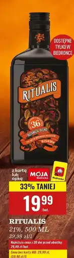 Biedronka Wino Ritualis oferta