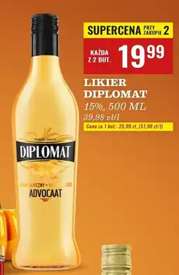 Biedronka Likier Diplomat Advocaat oferta