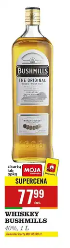 Biedronka Whiskey Bushmills Original oferta