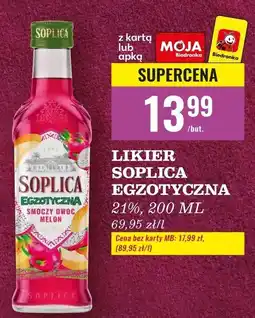 Biedronka Likier 21% Soplica Smoczy Owoc oferta