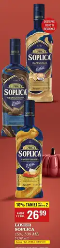 Biedronka Likier cappuccino z białą czekoladą 15% Soplica E. Wedel oferta