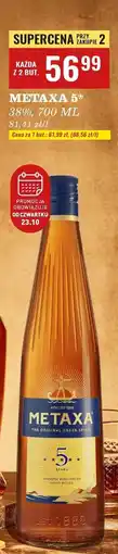 Biedronka Brandy Metaxa 5 oferta