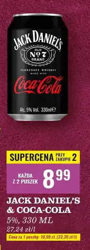 Biedronka Drink Jack Daniel's & Cola oferta
