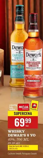 Biedronka Whisky Dewar's 8 Yo Carribean oferta