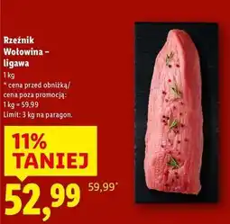 Lidl Ligawa wołowa Rzeźnik Codzienna Dostawa oferta