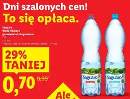 Lidl Woda niegazowana Saguaro oferta