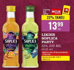 Biedronka Likier party kiwi-limonka Soplica oferta