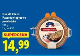 Lidl Pasztet po wiejsku Duc De Coeur oferta