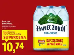 Lidl Woda niegazowana Żywiec Zdrój oferta